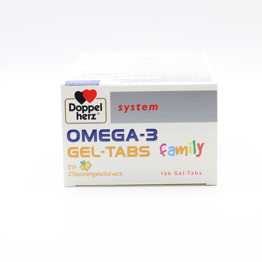 DOPPELHERZ Omega-3 Gel-Tabs family system DOPPELHERZ Omega-3 Gel-Tabs family system