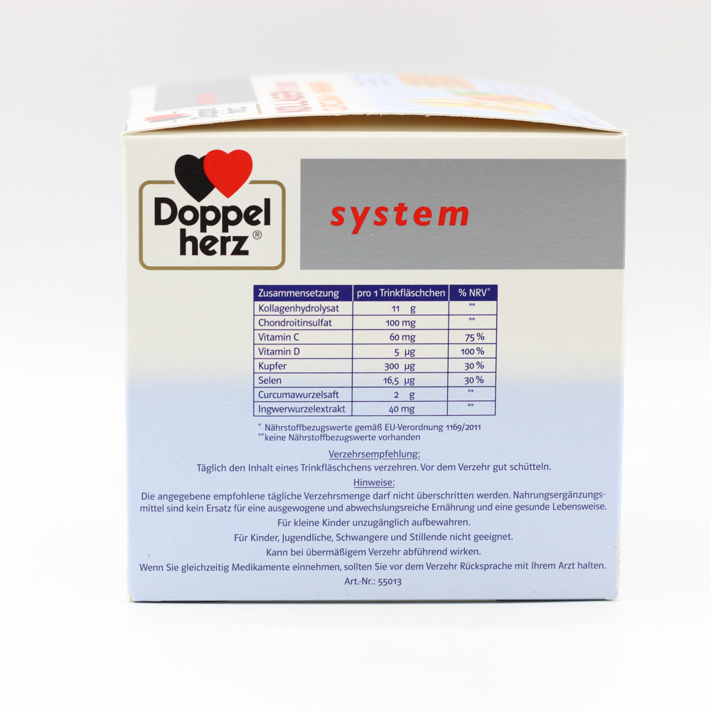DOPPELHERZ Kollagen 11.000 Curcuma+Ingw.system TRA DOPPELHERZ Kollagen 11.000 Curcuma+Ingw.system TRA