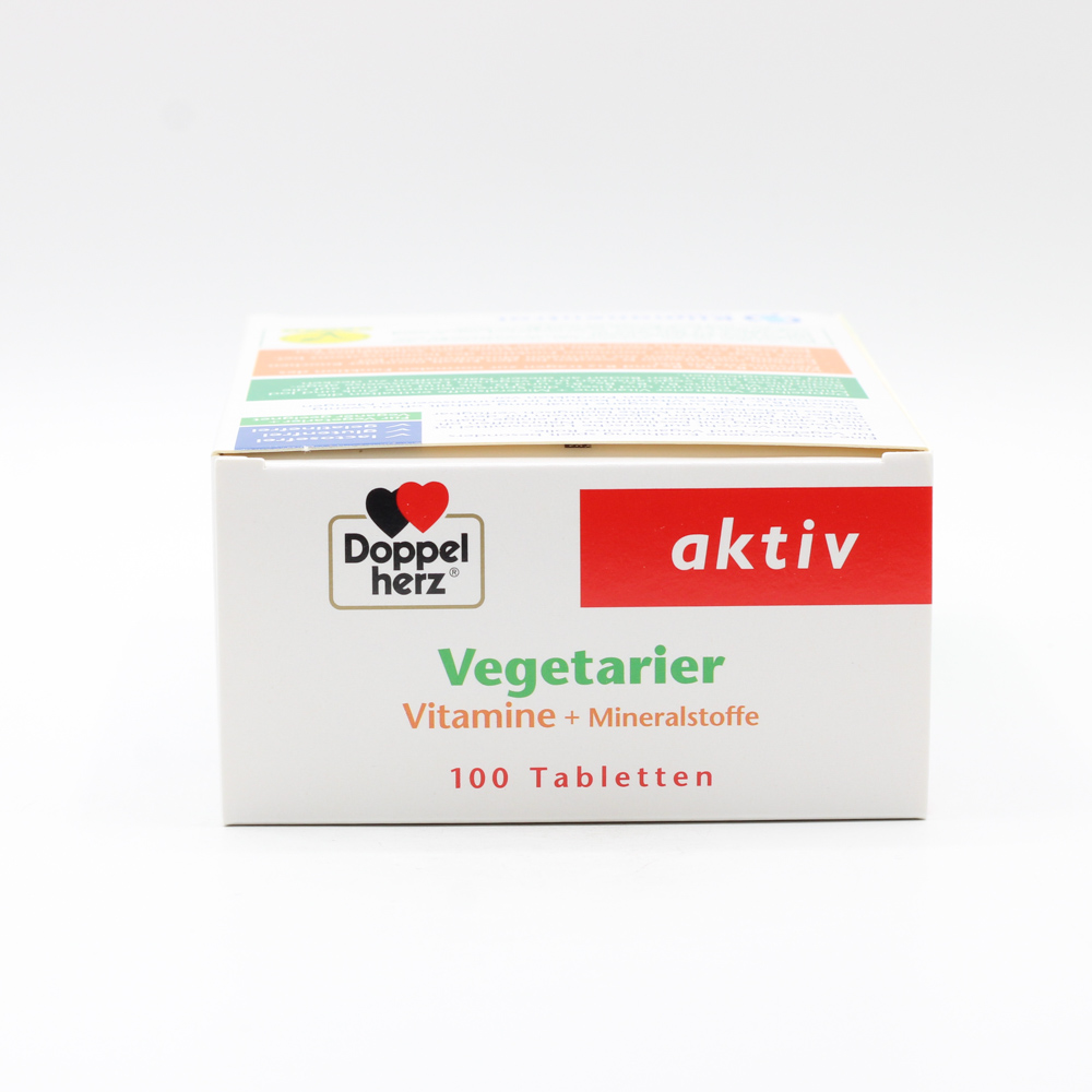 DOPPELHERZ Vegetarier Vitamine+Mineralstoffe aktiv DOPPELHERZ Vegetarier Vitamine+Mineralstoffe aktiv
