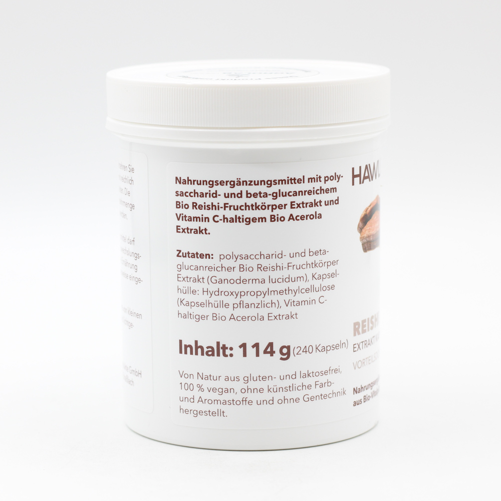 BIO REISHI Extrakt Kapseln BIO REISHI Extrakt Kapseln