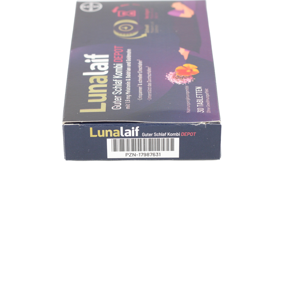 LUNALAIF Guter Schlaf Kombi Depot Tabletten LUNALAIF Guter Schlaf Kombi Depot Tabletten