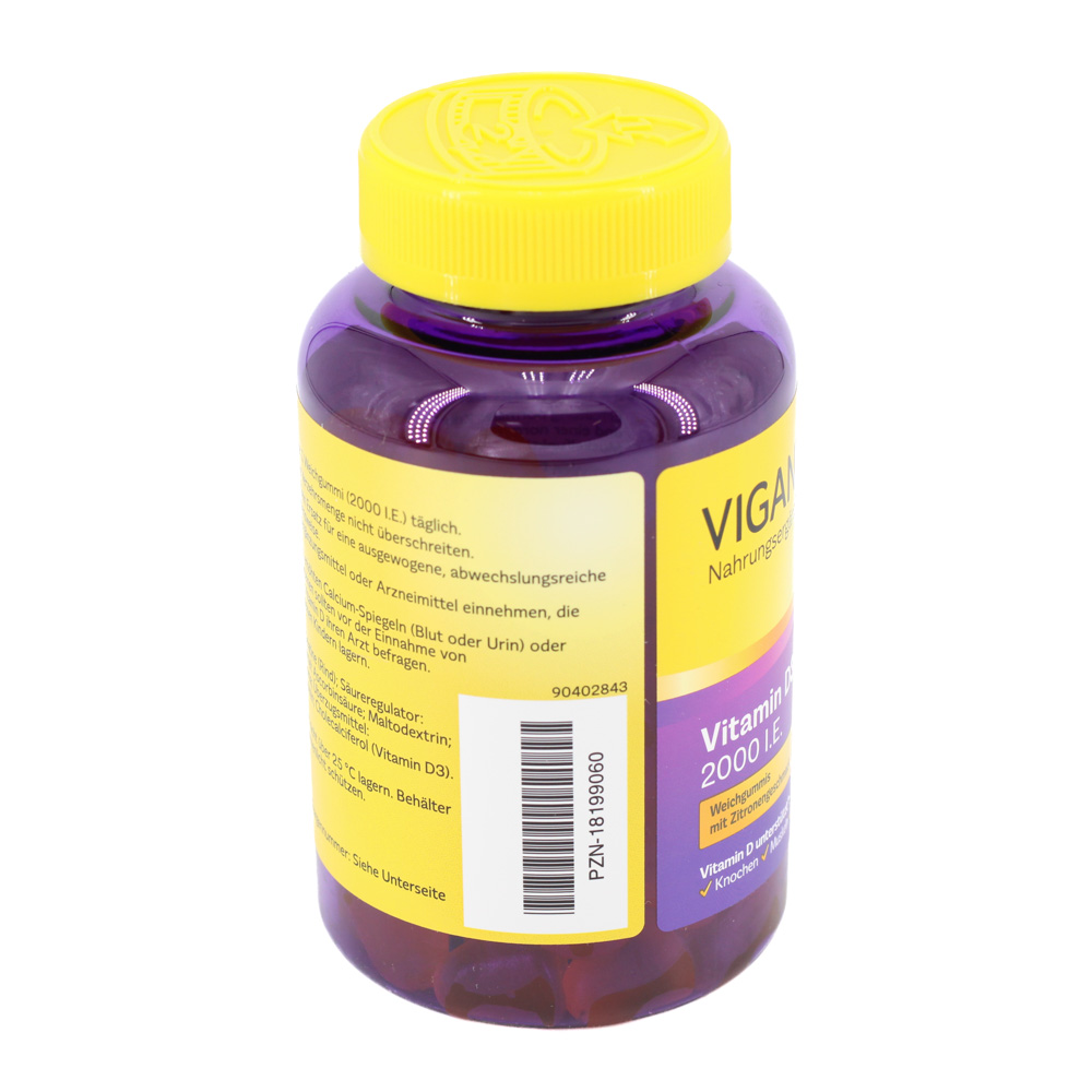 VIGANTOLVIT® 2000 I.E. Vitamin D WEICHGUMMIS VIGANTOLVIT® 2000 I.E. Vitamin D WEICHGUMMIS