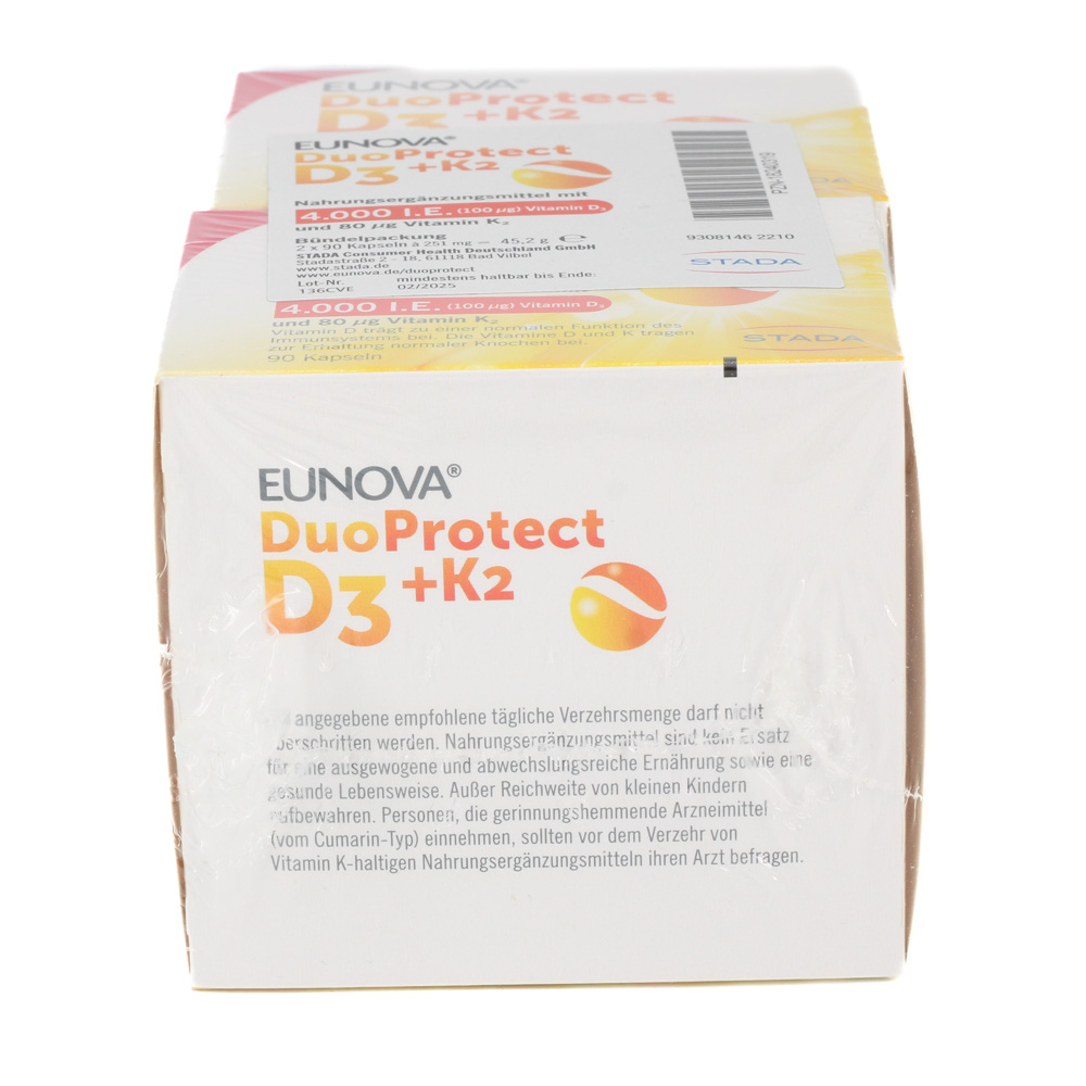 EUNOVA DuoProtect D3+K2 4000 I.E./80 μg Kaps.Kombi EUNOVA DuoProtect D3+K2 4000 I.E./80 μg Kaps.Kombi