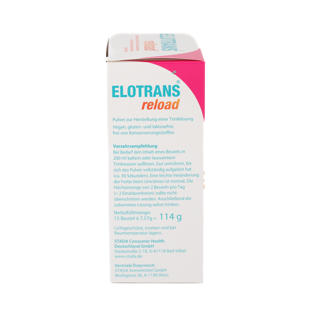 ELOTRANS reload Elektrolyt-Pulver m.Vitaminen Btl. ELOTRANS reload Elektrolyt-Pulver m.Vitaminen Btl.