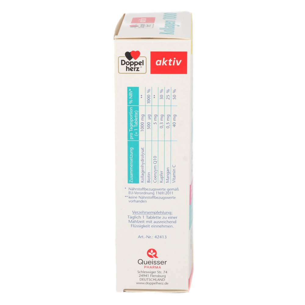 DOPPELHERZ Kollagen 1000 Tabletten DOPPELHERZ Kollagen 1000 Tabletten