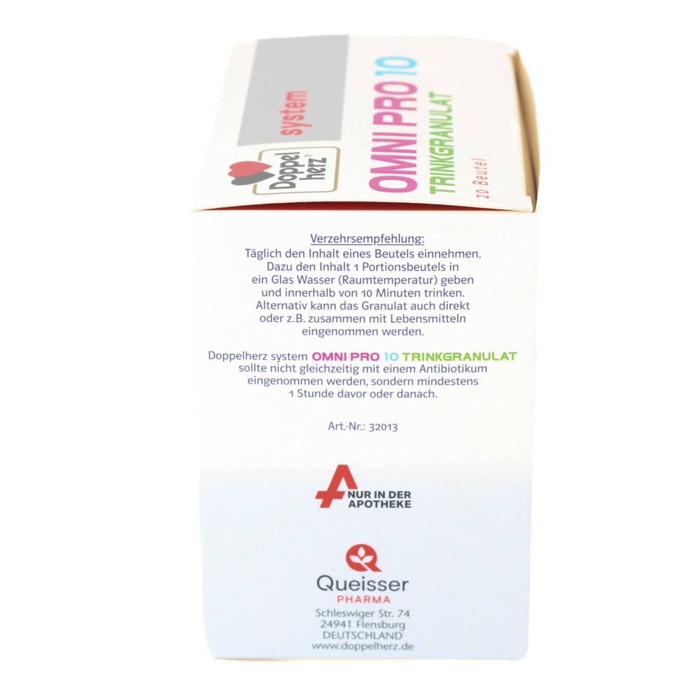 DOPPELHERZ Omni Pro 10 system Trinkgranulat DOPPELHERZ Omni Pro 10 system Trinkgranulat