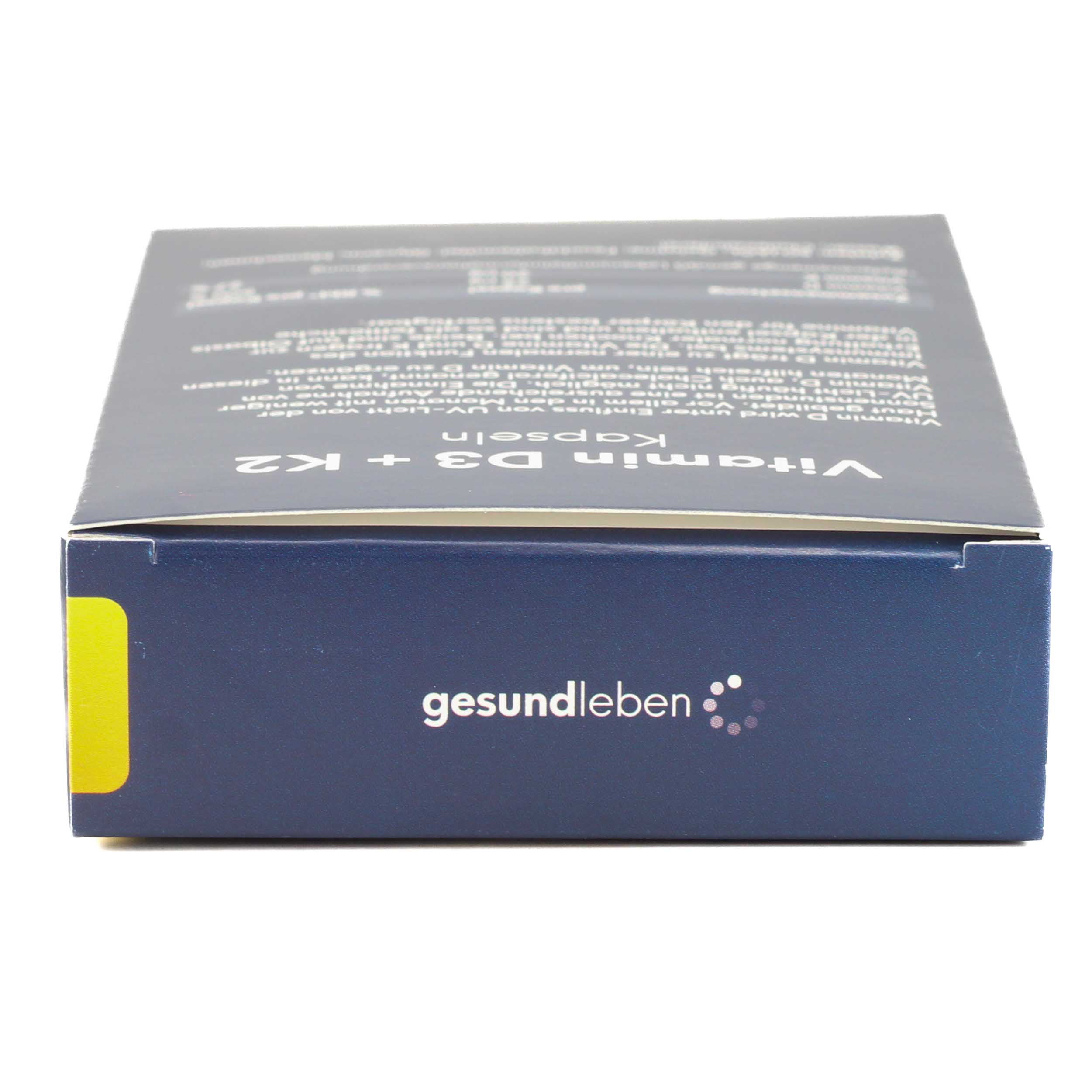 GESUND LEBEN Vitamin D3+K2 Weichkapseln GESUND LEBEN Vitamin D3+K2 Weichkapseln
