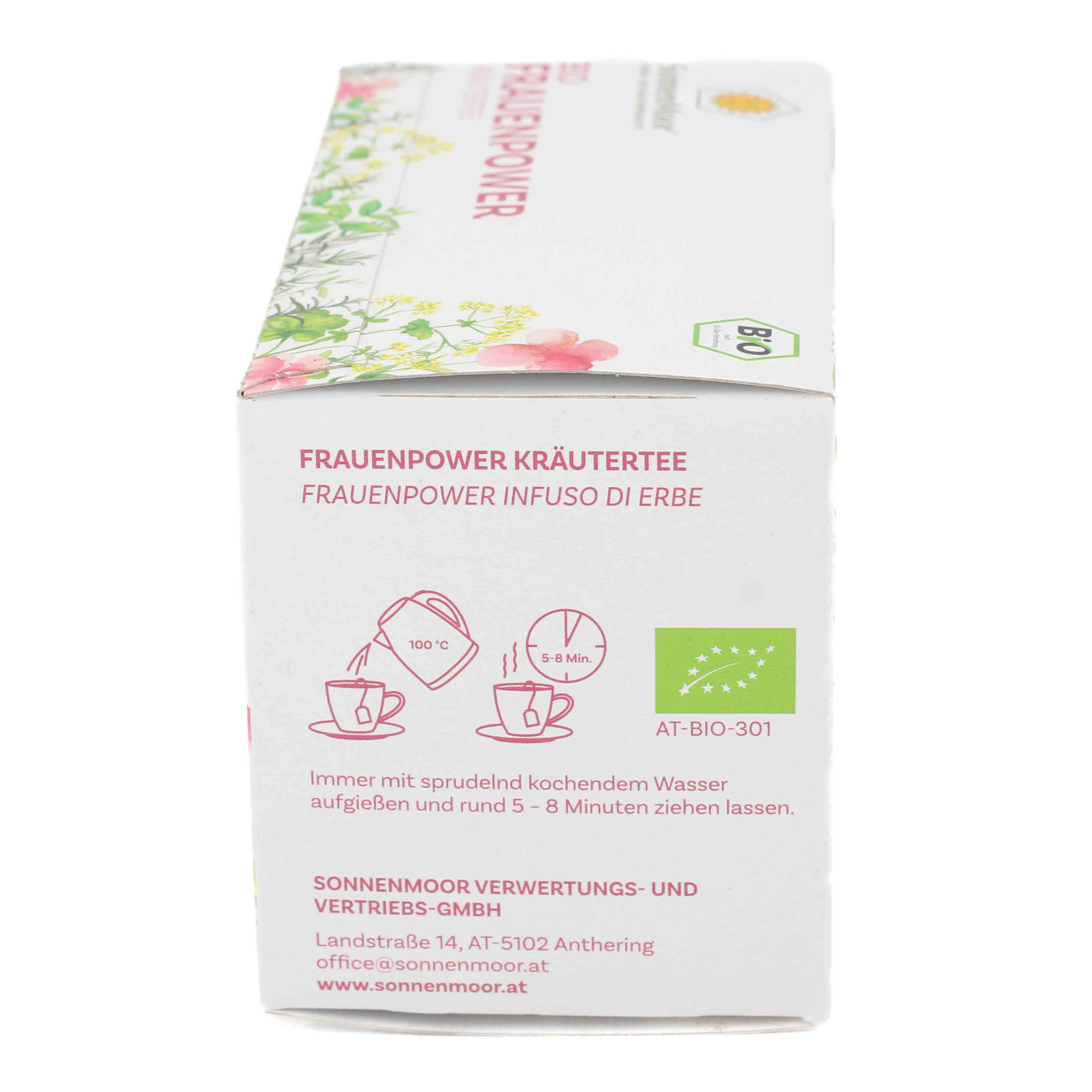 BIO FRAUENPOWER Kräutertee im Filterbeutel BIO FRAUENPOWER Kräutertee im Filterbeutel
