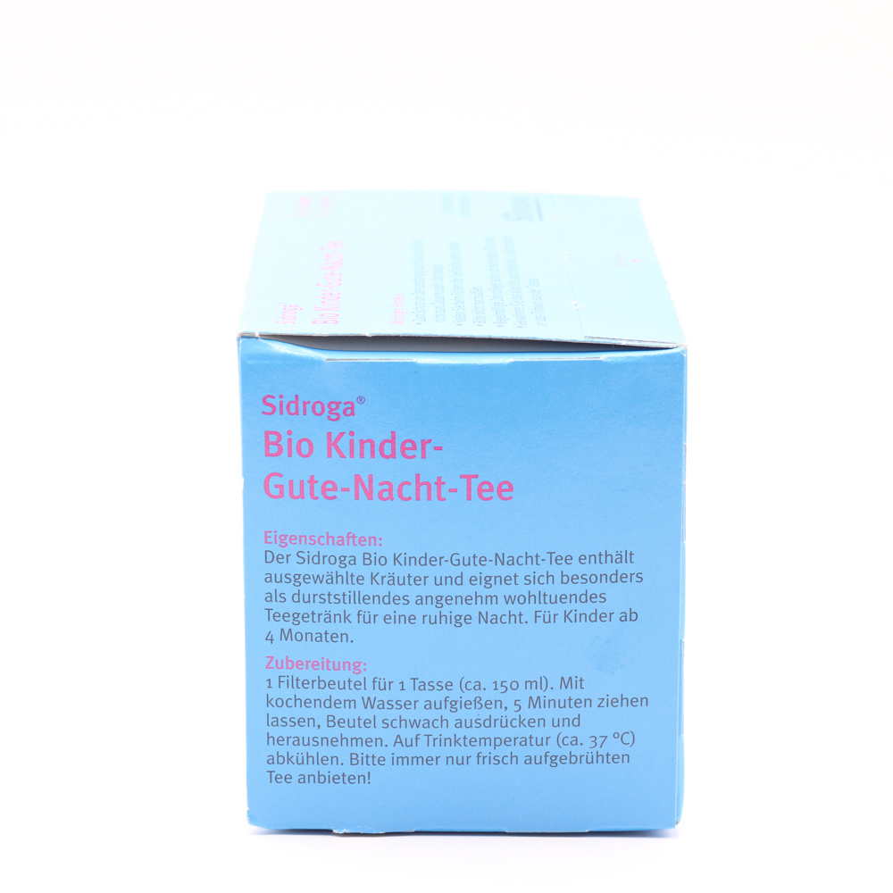 SIDROGA Bio Kinder-Gute-Nacht-Tee Filterbeutel SIDROGA Bio Kinder-Gute-Nacht-Tee Filterbeutel