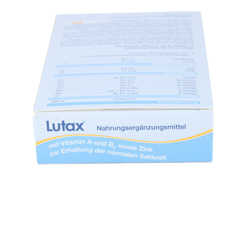 LUTAX 10 mg Lutein Kapseln LUTAX 10 mg Lutein Kapseln