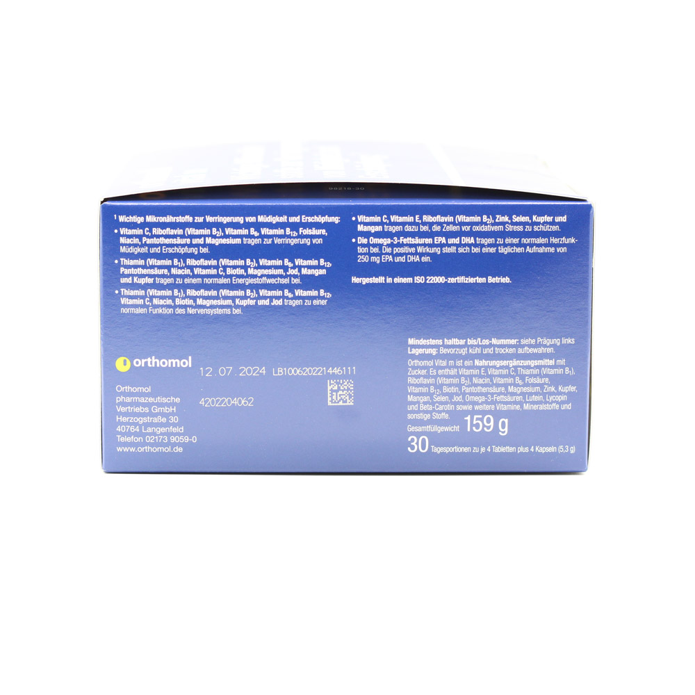 ORTHOMOL Vital M Tabletten/Kaps.Kombipack.30 Tage ORTHOMOL Vital M Tabletten/Kaps.Kombipack.30 Tage