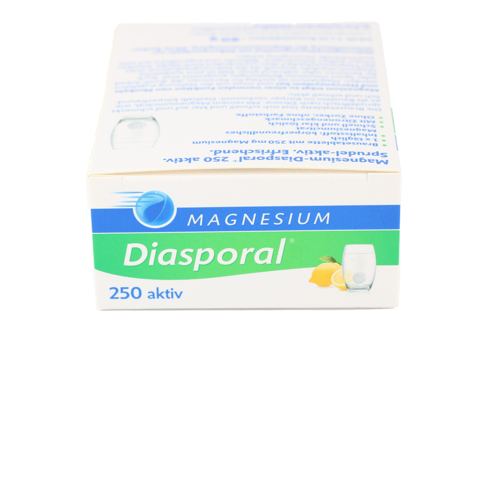 MAGNESIUM DIASPORAL 250 aktiv Brausetabletten MAGNESIUM DIASPORAL 250 aktiv Brausetabletten