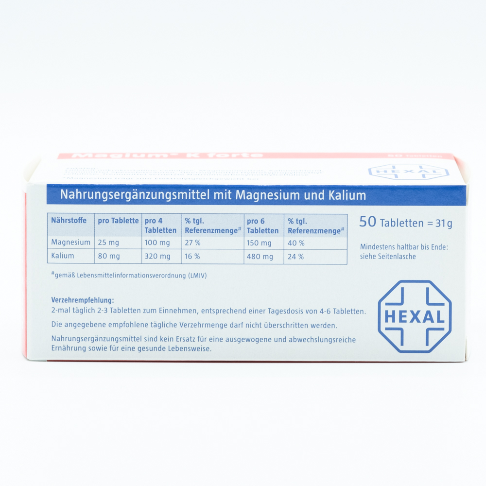 MAGIUM K forte Tabletten MAGIUM K forte Tabletten