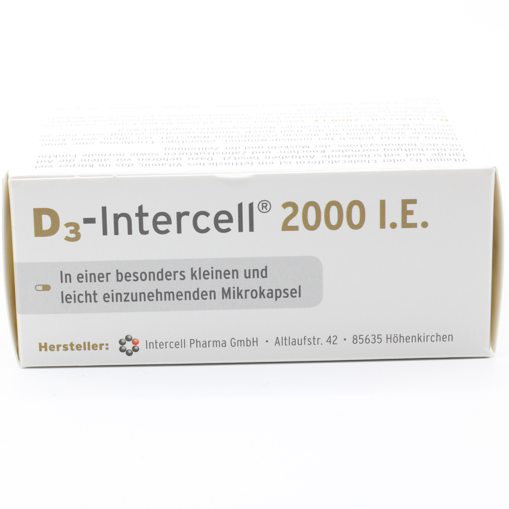 D3-INTERCELL 2.000 I.E. Kapseln D3-INTERCELL 2.000 I.E. Kapseln