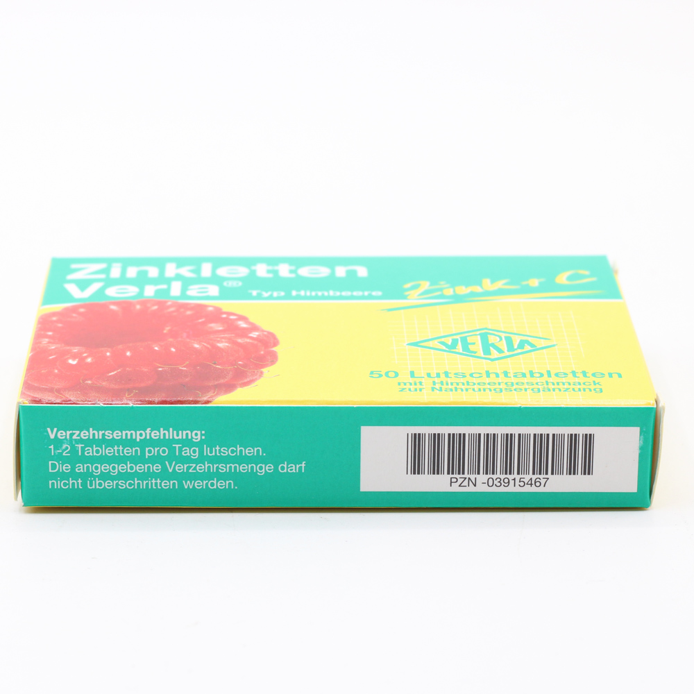 ZINKLETTEN Verla Himbeere Lutschtabletten ZINKLETTEN Verla Himbeere Lutschtabletten