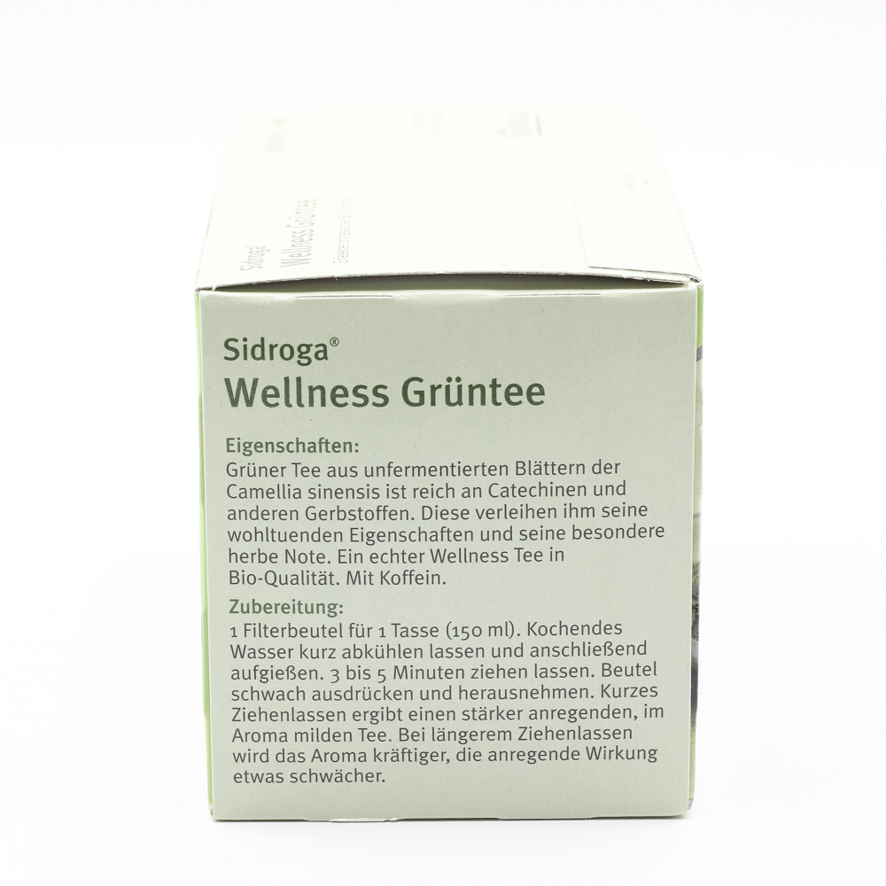 SIDROGA Wellness Grüntee Filterbeutel SIDROGA Wellness Grüntee Filterbeutel