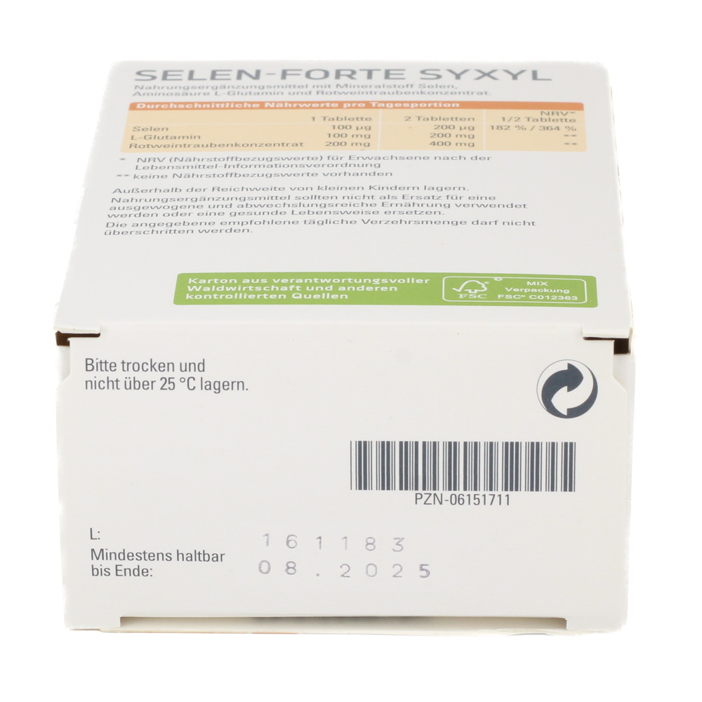 SELEN FORTE Syxyl Tabletten SELEN FORTE Syxyl Tabletten