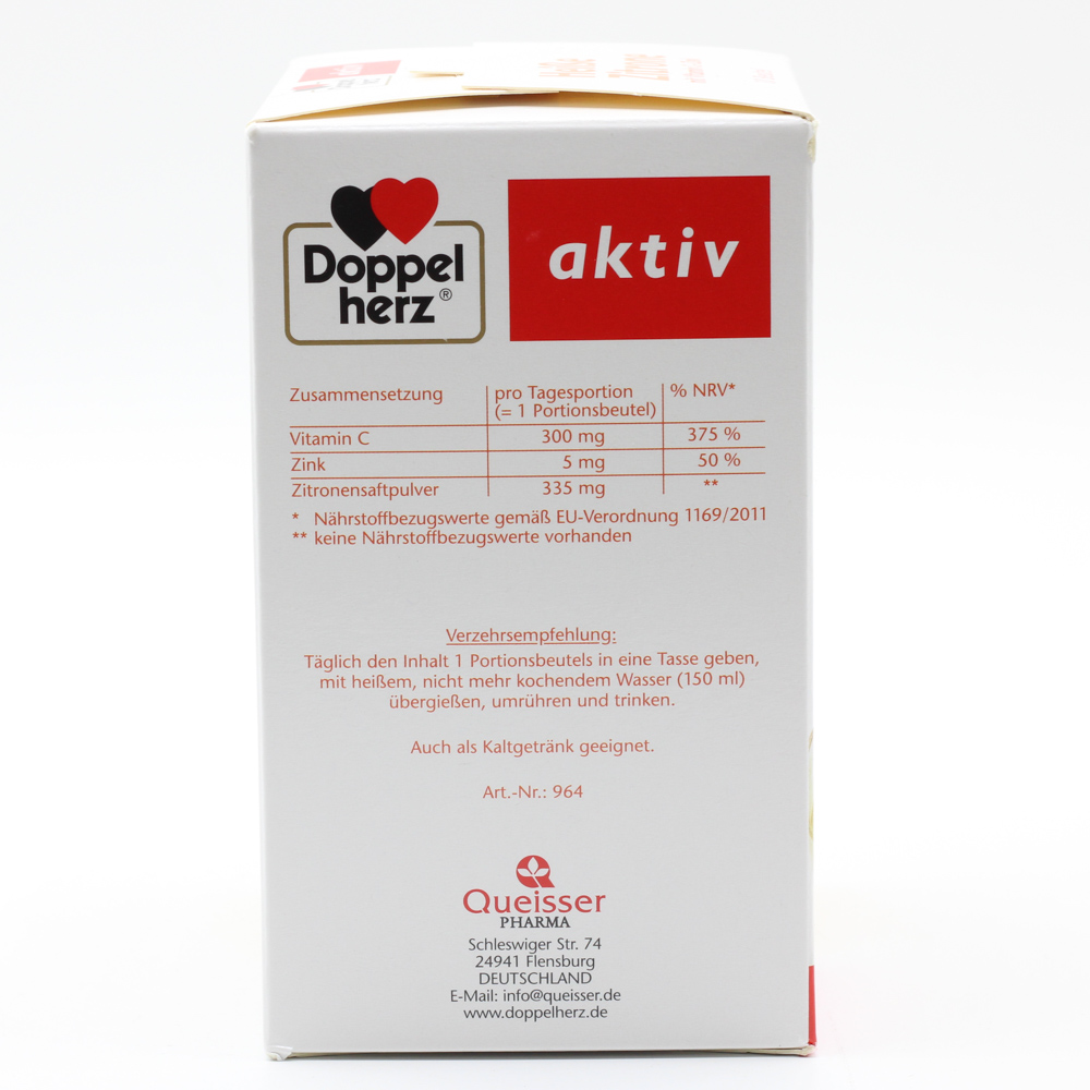 DOPPELHERZ heiße Zitrone Vitamin C+Zink Granulat DOPPELHERZ heiße Zitrone Vitamin C+Zink Granulat