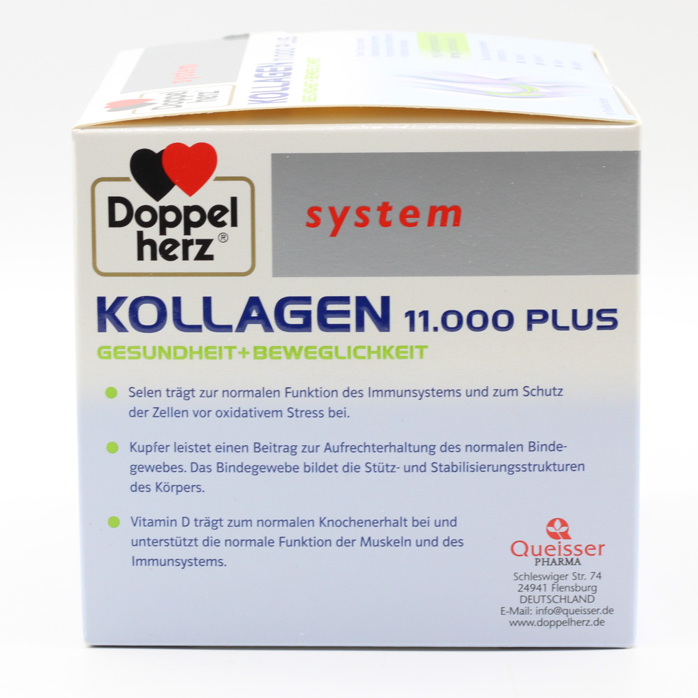 DOPPELHERZ Kollagen 11.000 Plus system Ampullen DOPPELHERZ Kollagen 11.000 Plus system Ampullen