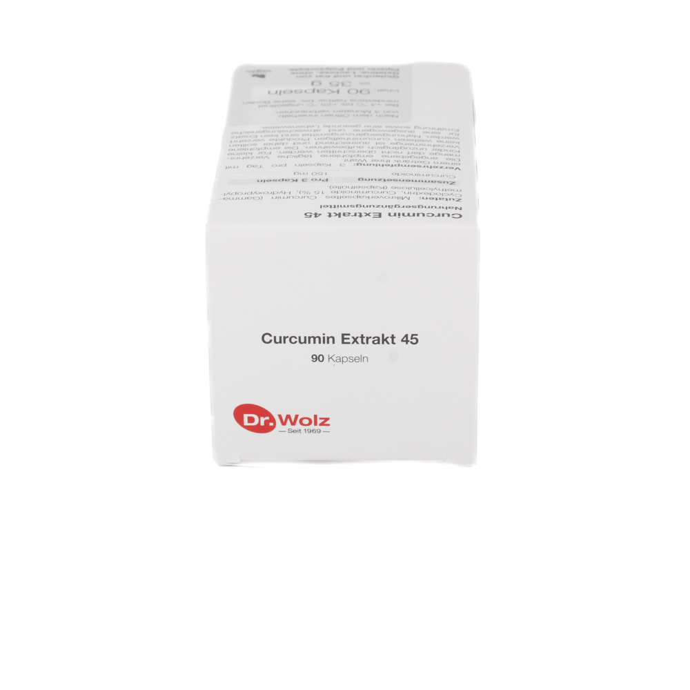 CURCUMIN EXTRAKT 45 Dr.Wolz Kapseln CURCUMIN EXTRAKT 45 Dr.Wolz Kapseln