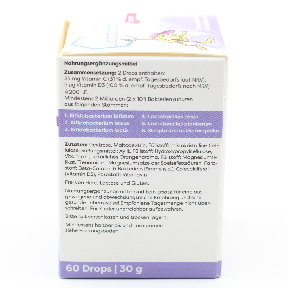 LACTOBACT Junior Drops Lutschtabletten LACTOBACT Junior Drops Lutschtabletten