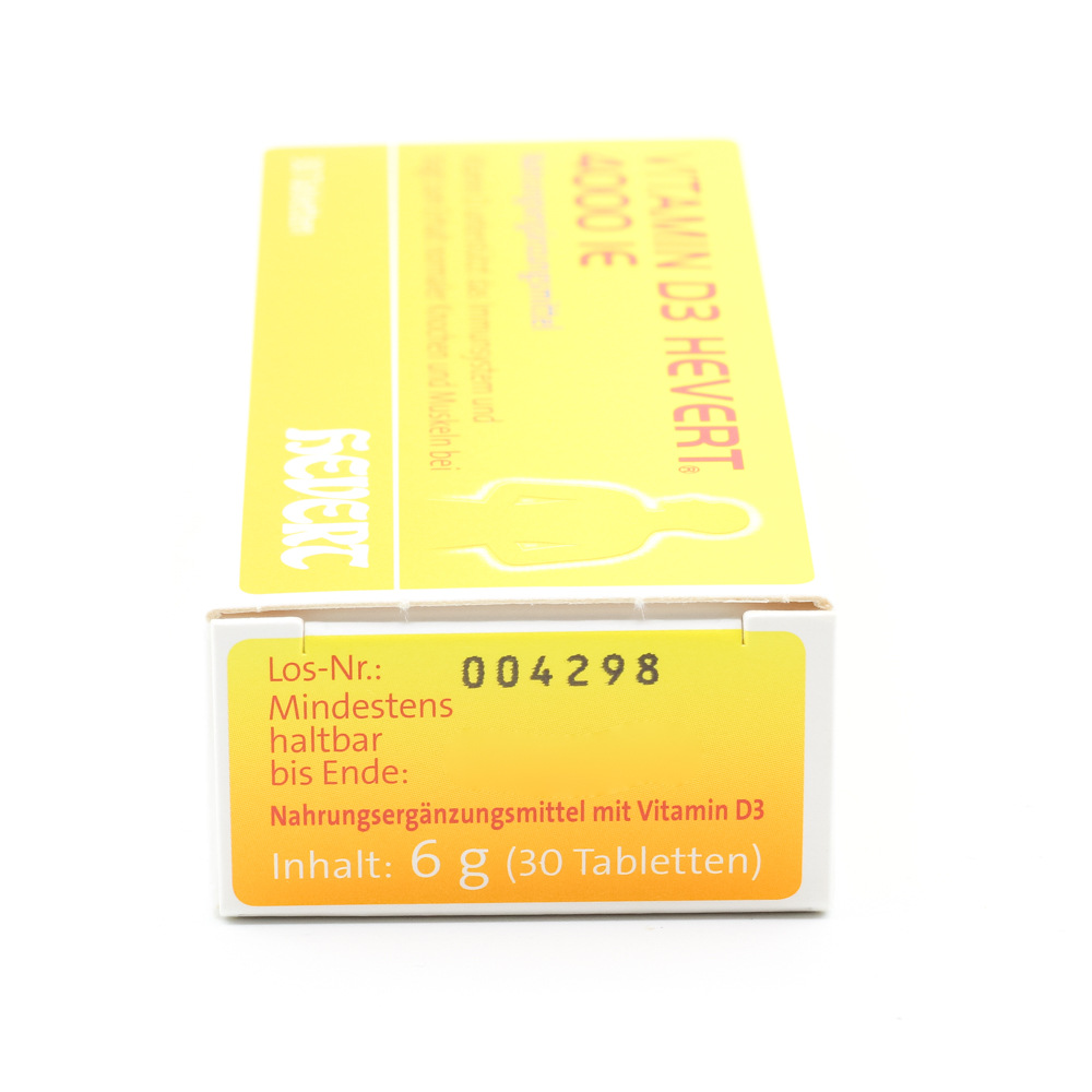 VITAMIN D3 HEVERT 4000 I.E. Tabletten VITAMIN D3 HEVERT 4000 I.E. Tabletten