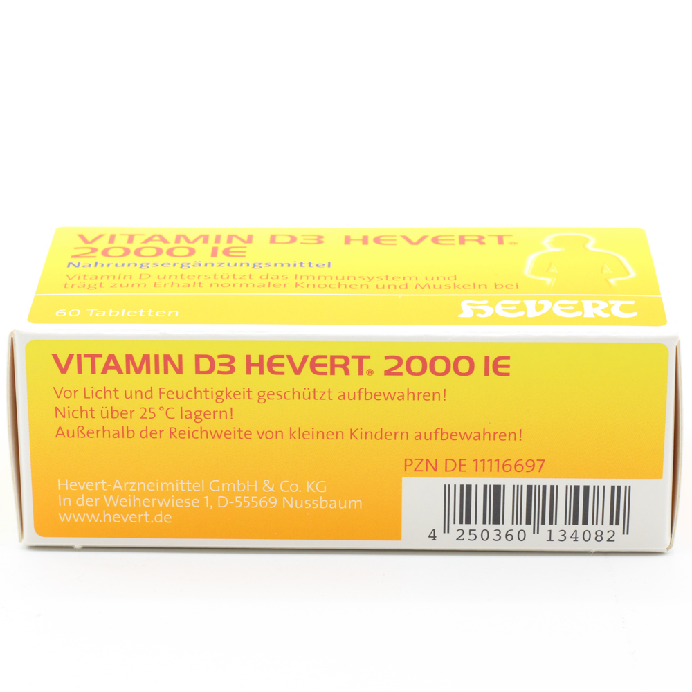 VITAMIN D3 HEVERT 2000 I.E. Tabletten VITAMIN D3 HEVERT 2000 I.E. Tabletten