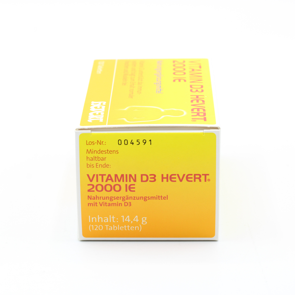 VITAMIN D3 HEVERT 2000 I.E. Tabletten VITAMIN D3 HEVERT 2000 I.E. Tabletten