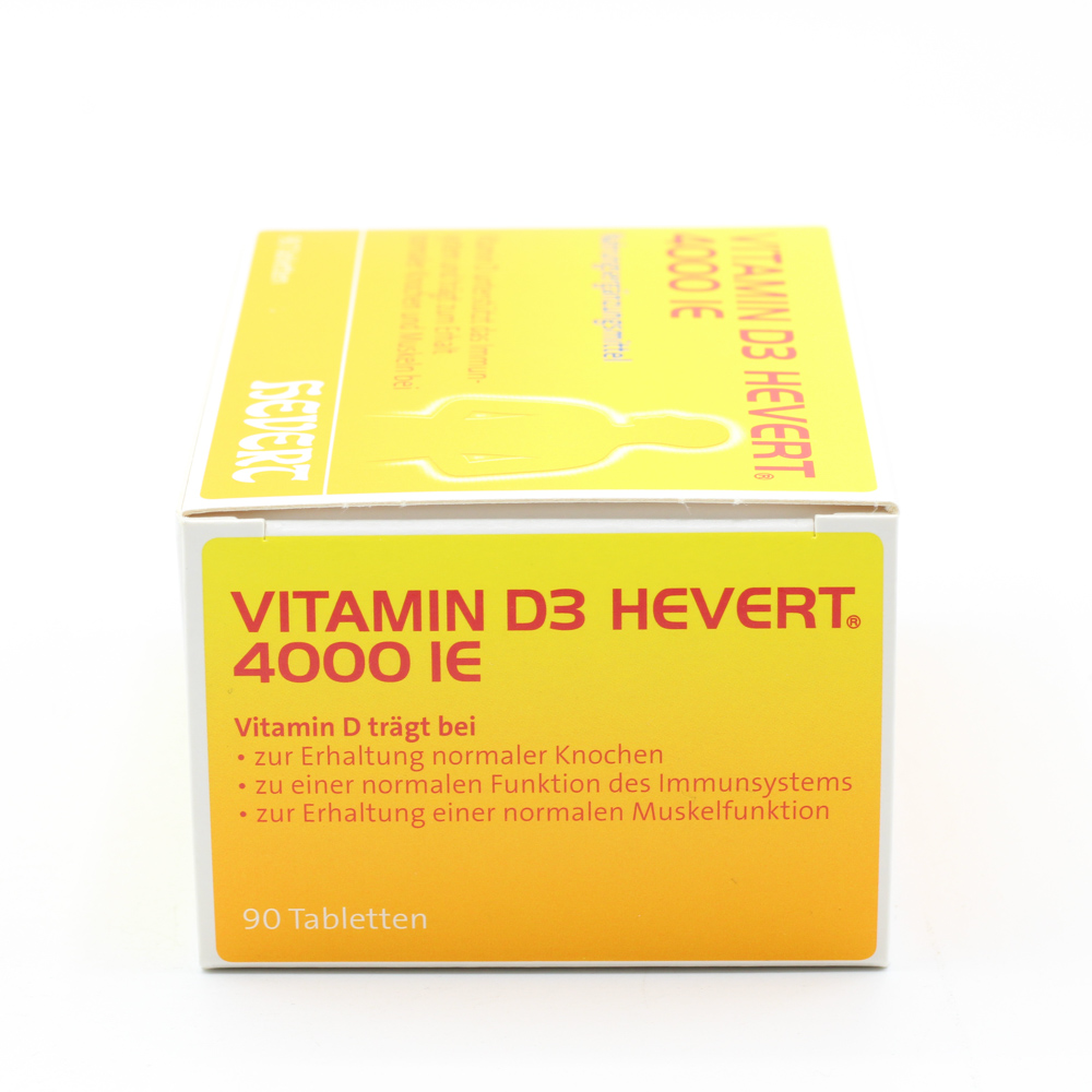VITAMIN D3 HEVERT 4000 I.E. Tabletten VITAMIN D3 HEVERT 4000 I.E. Tabletten