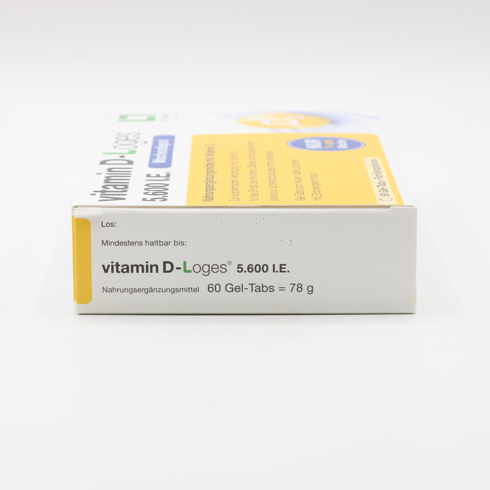 VITAMIN D-LOGES 5.600 I.E. Wo.Depot Kautabl.Fam.Pa VITAMIN D-LOGES 5.600 I.E. Wo.Depot Kautabl.Fam.Pa