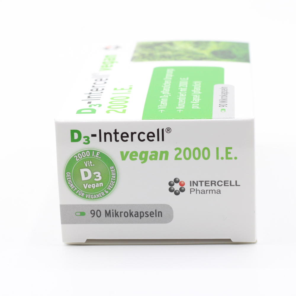D3-INTERCELL vegan 2.000 I.E. Kapseln D3-INTERCELL vegan 2.000 I.E. Kapseln