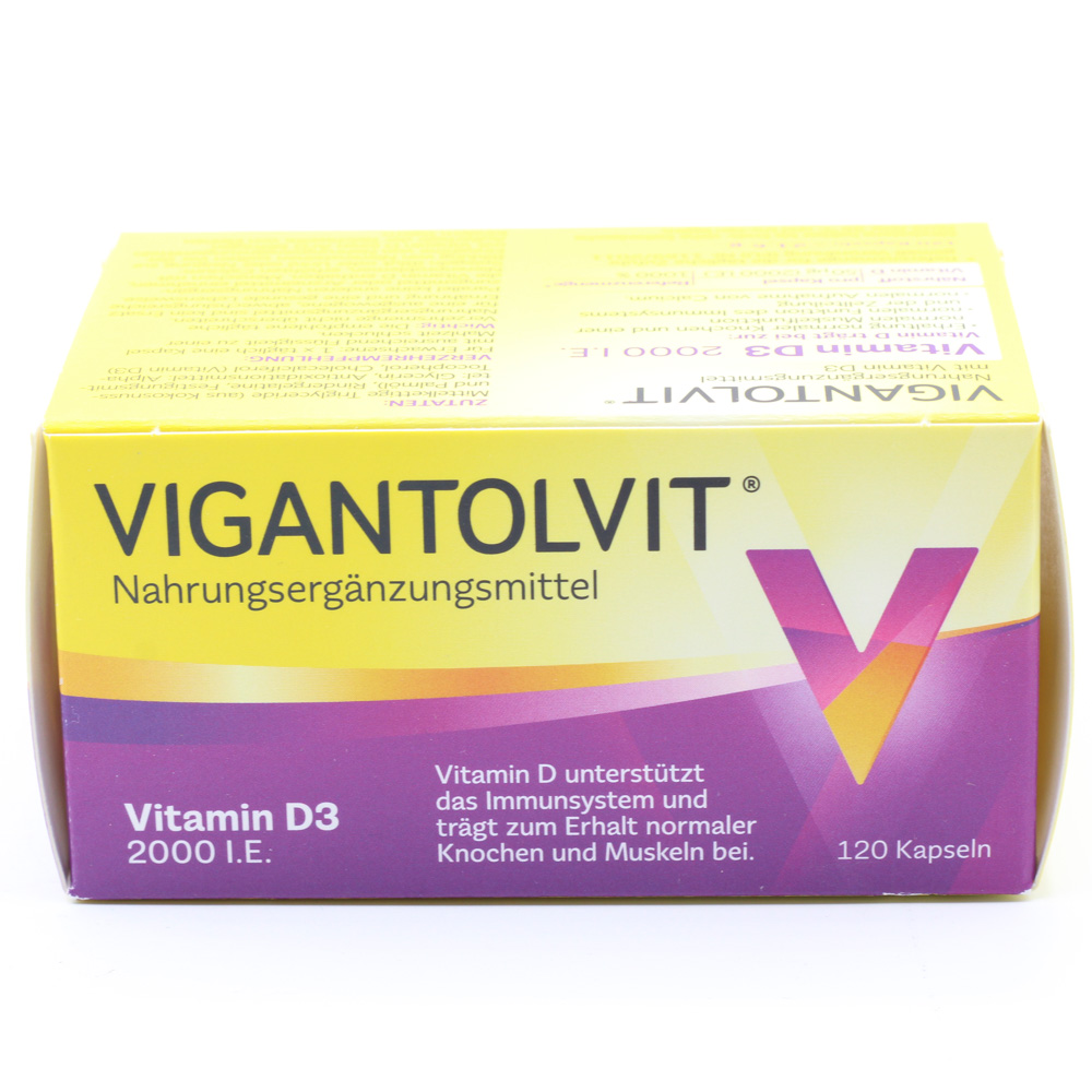 VIGANTOLVIT 2000 I.E. Vitamin D3 Weichkapseln VIGANTOLVIT 2000 I.E. Vitamin D3 Weichkapseln