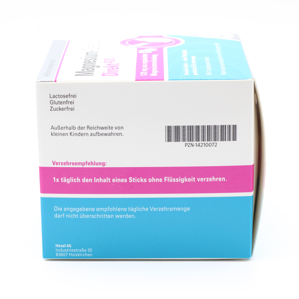 MAGNESIUM SANDOZ Direkt 400 mg Sticks MAGNESIUM SANDOZ Direkt 400 mg Sticks