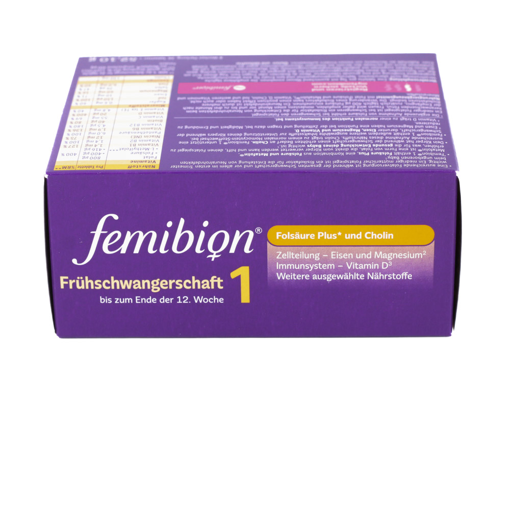 FEMIBION 1 Frühschwangerschaft Tabletten FEMIBION 1 Frühschwangerschaft Tabletten