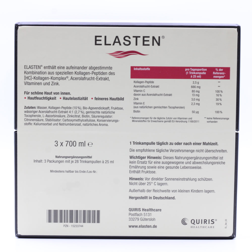 ELASTEN Trinkampullen ELASTEN Trinkampullen