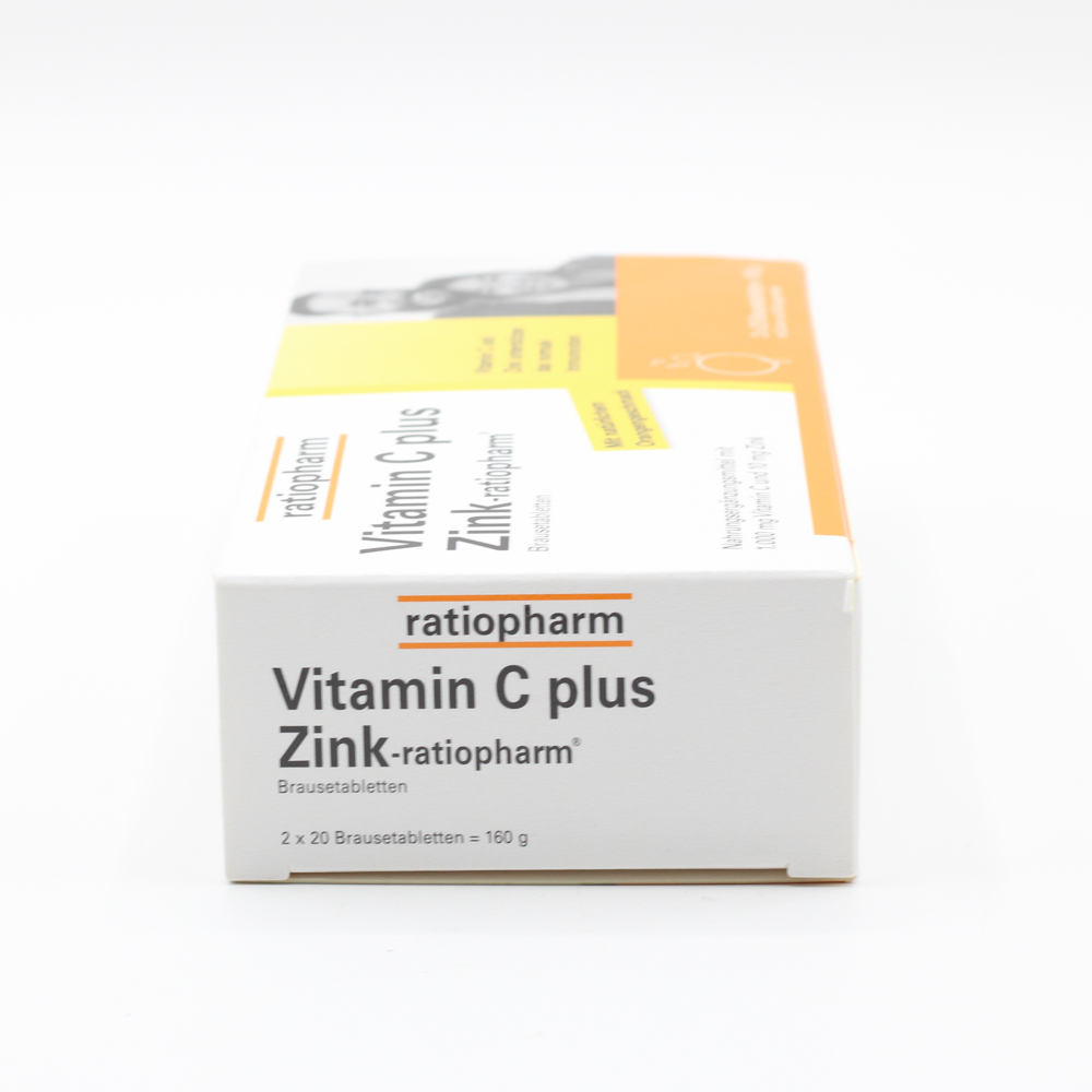 VITAMIN C PLUS Zink-ratiopharm Brausetabletten VITAMIN C PLUS Zink-ratiopharm Brausetabletten