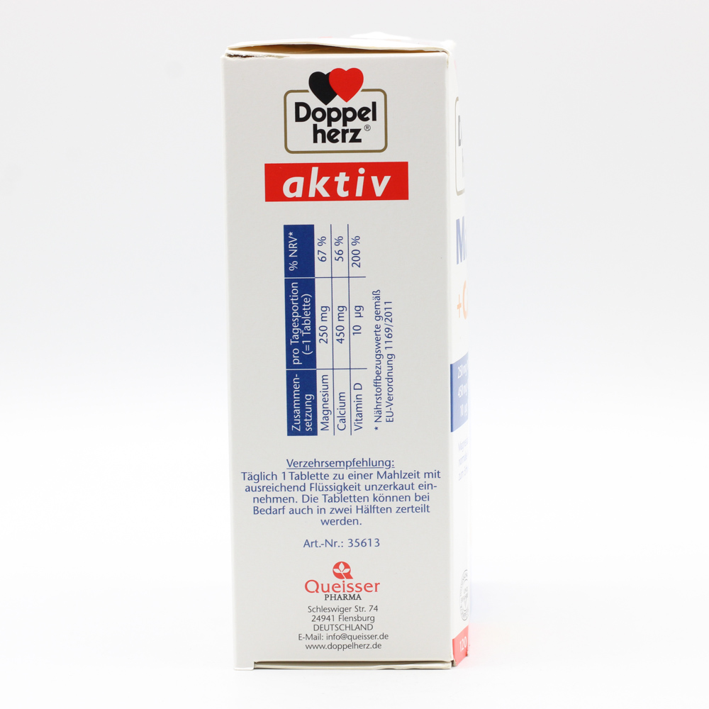 DOPPELHERZ Magnesium+Calcium+D3 Tabletten DOPPELHERZ Magnesium+Calcium+D3 Tabletten