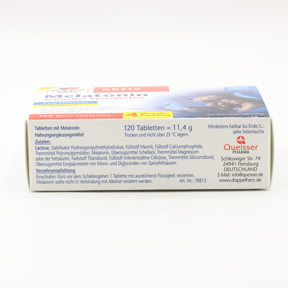 DOPPELHERZ Melatonin Tabletten DOPPELHERZ Melatonin Tabletten