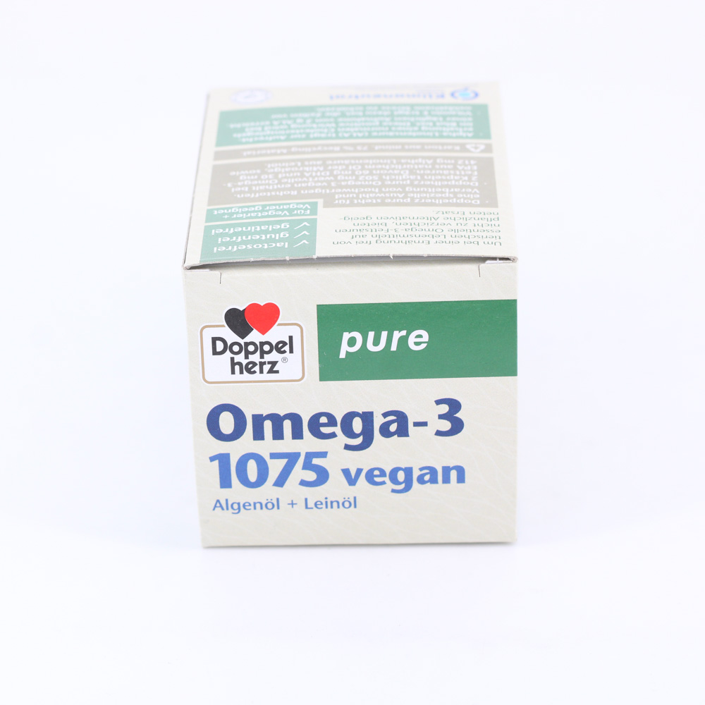 DOPPELHERZ Omega-3 1075 vegan pure Kapseln DOPPELHERZ Omega-3 1075 vegan pure Kapseln