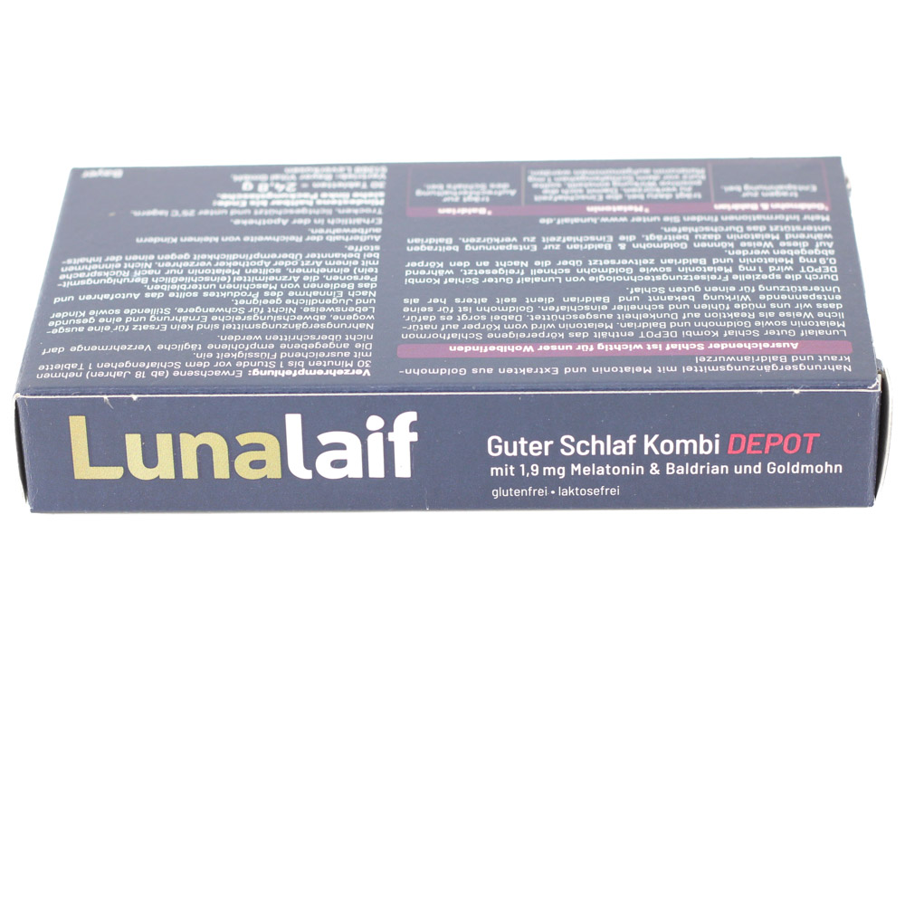 LUNALAIF Guter Schlaf Kombi Depot Tabletten LUNALAIF Guter Schlaf Kombi Depot Tabletten