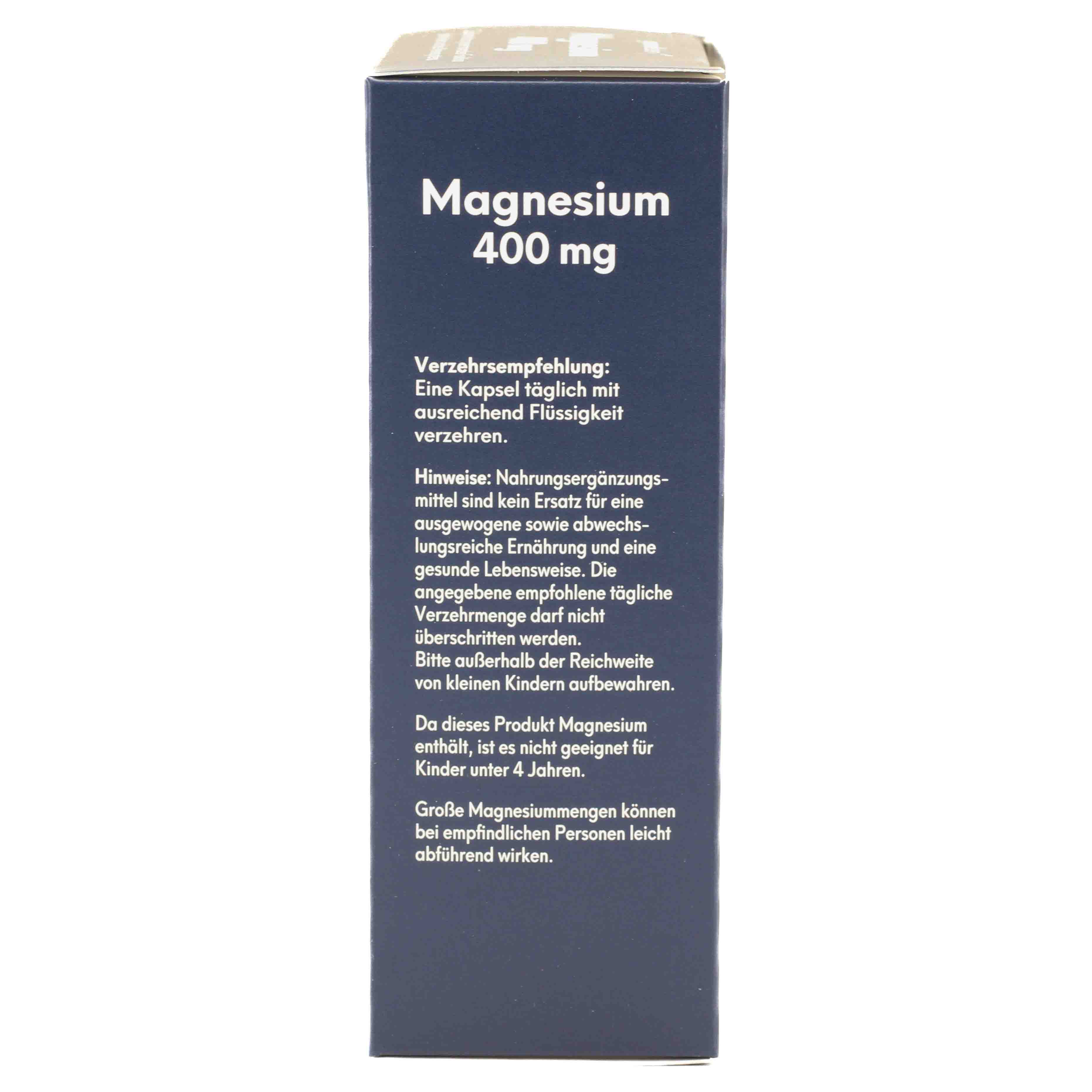 GESUND LEBEN Magnesium 400 mg Kapseln GESUND LEBEN Magnesium 400 mg Kapseln