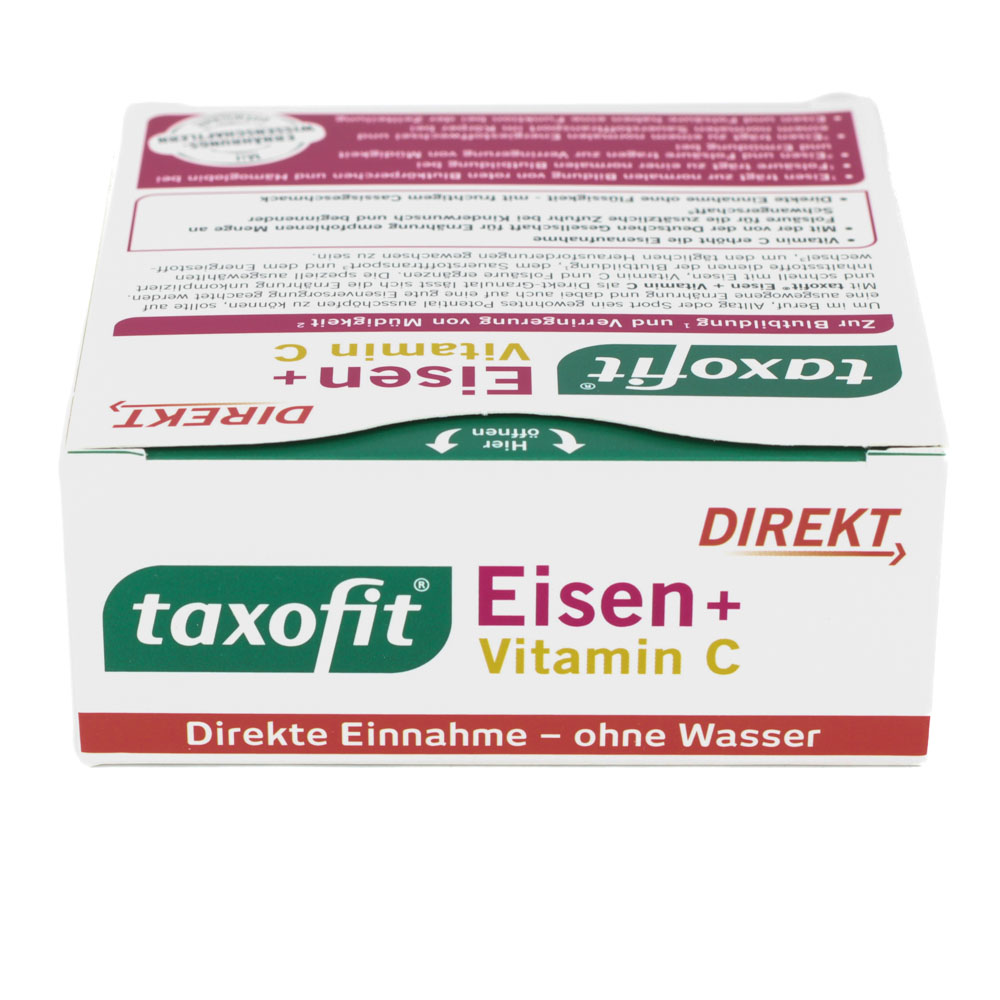 TAXOFIT Eisen+Vitamin C Direkt Granulat TAXOFIT Eisen+Vitamin C Direkt Granulat