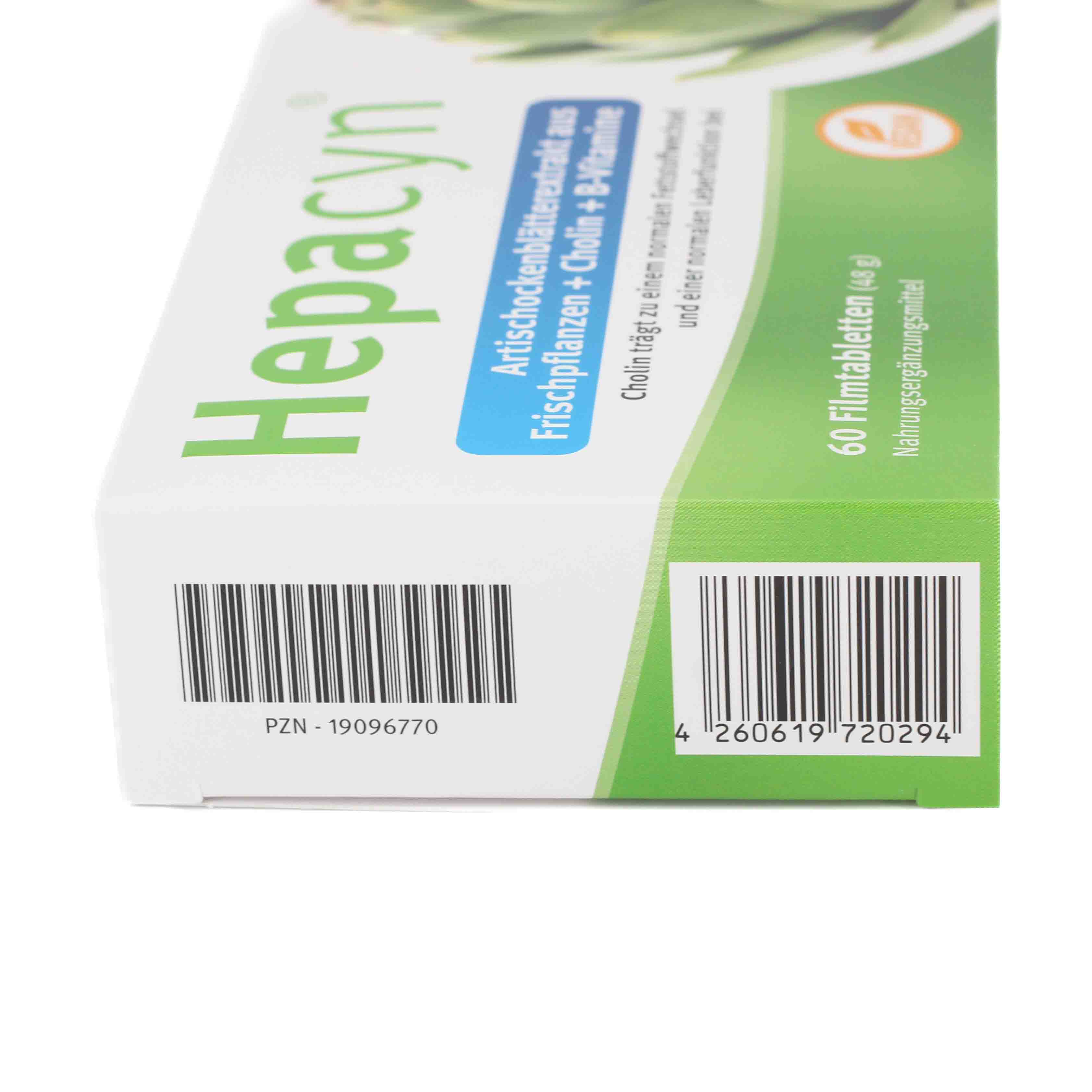 HEPACYN Artischocke Cholin Filmtabletten HEPACYN Artischocke Cholin Filmtabletten