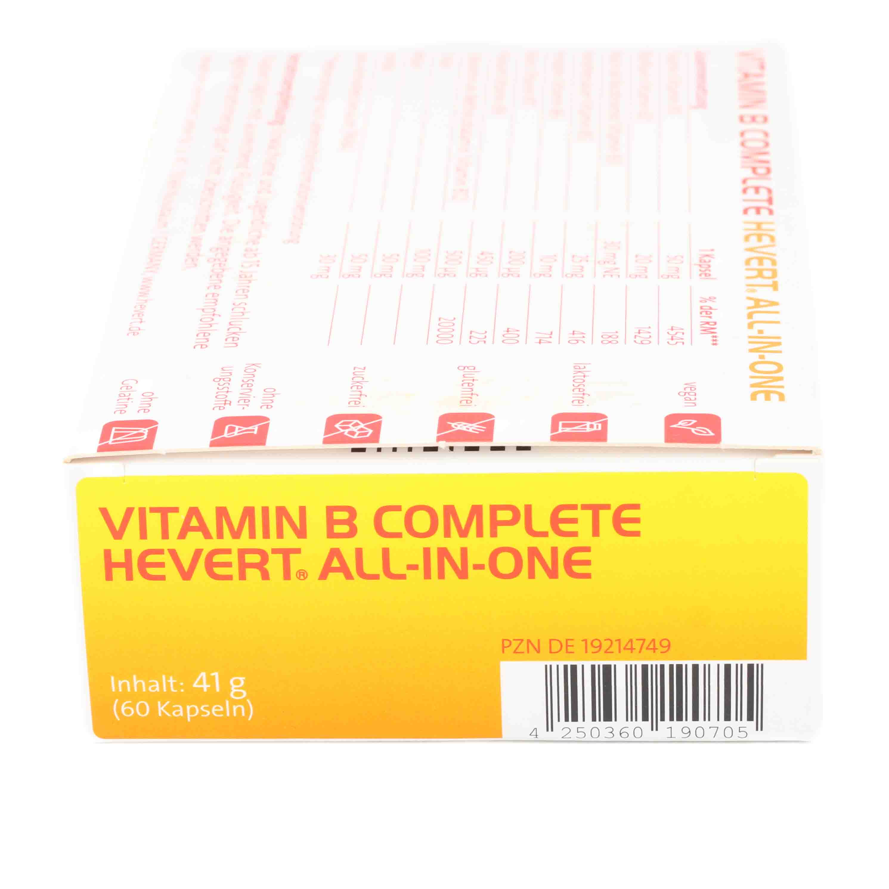 VITAMIN B COMPLETE Hevert all-in-one Kapseln VITAMIN B COMPLETE Hevert all-in-one Kapseln