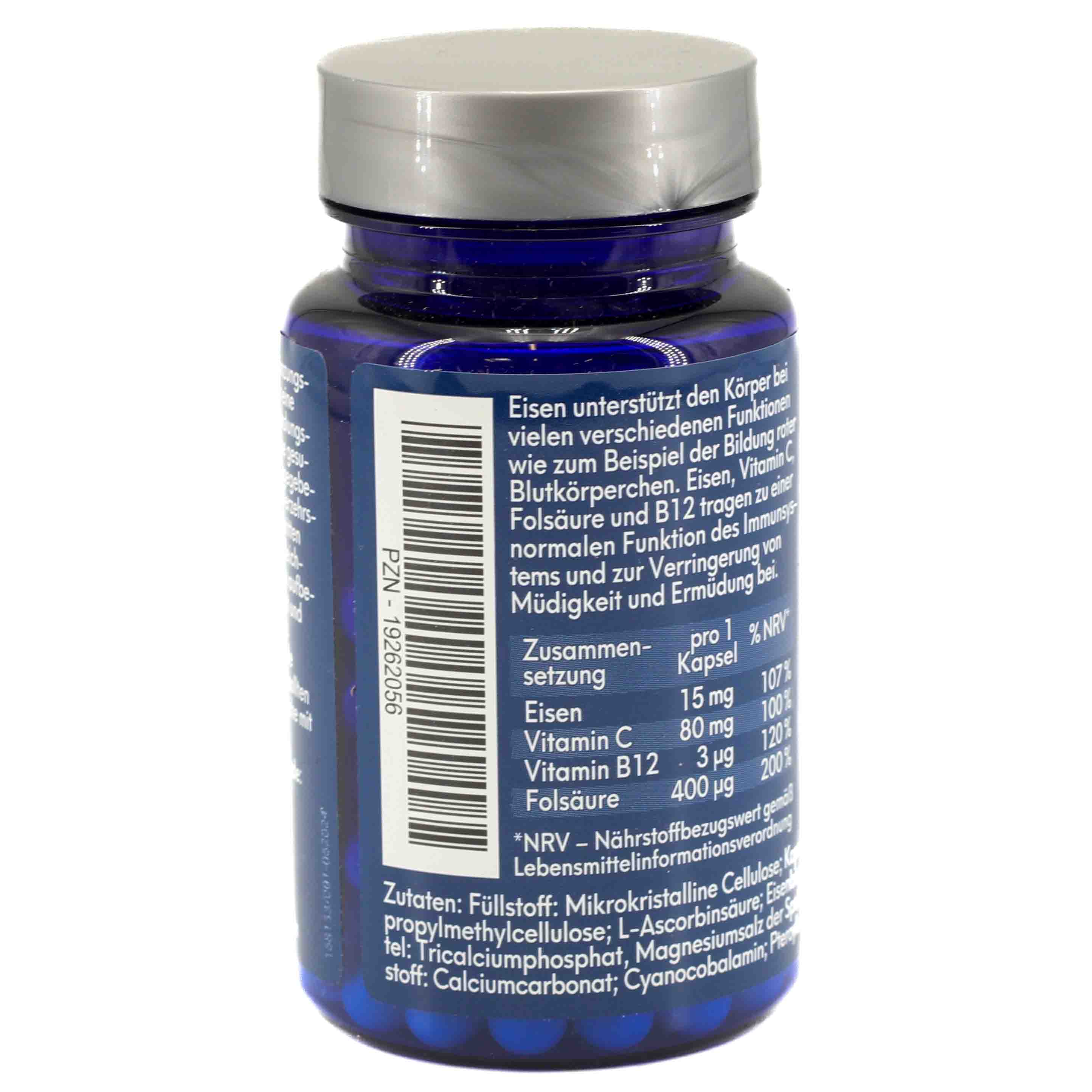 GESUND LEBEN Eisen 15 mg Kapseln GESUND LEBEN Eisen 15 mg Kapseln