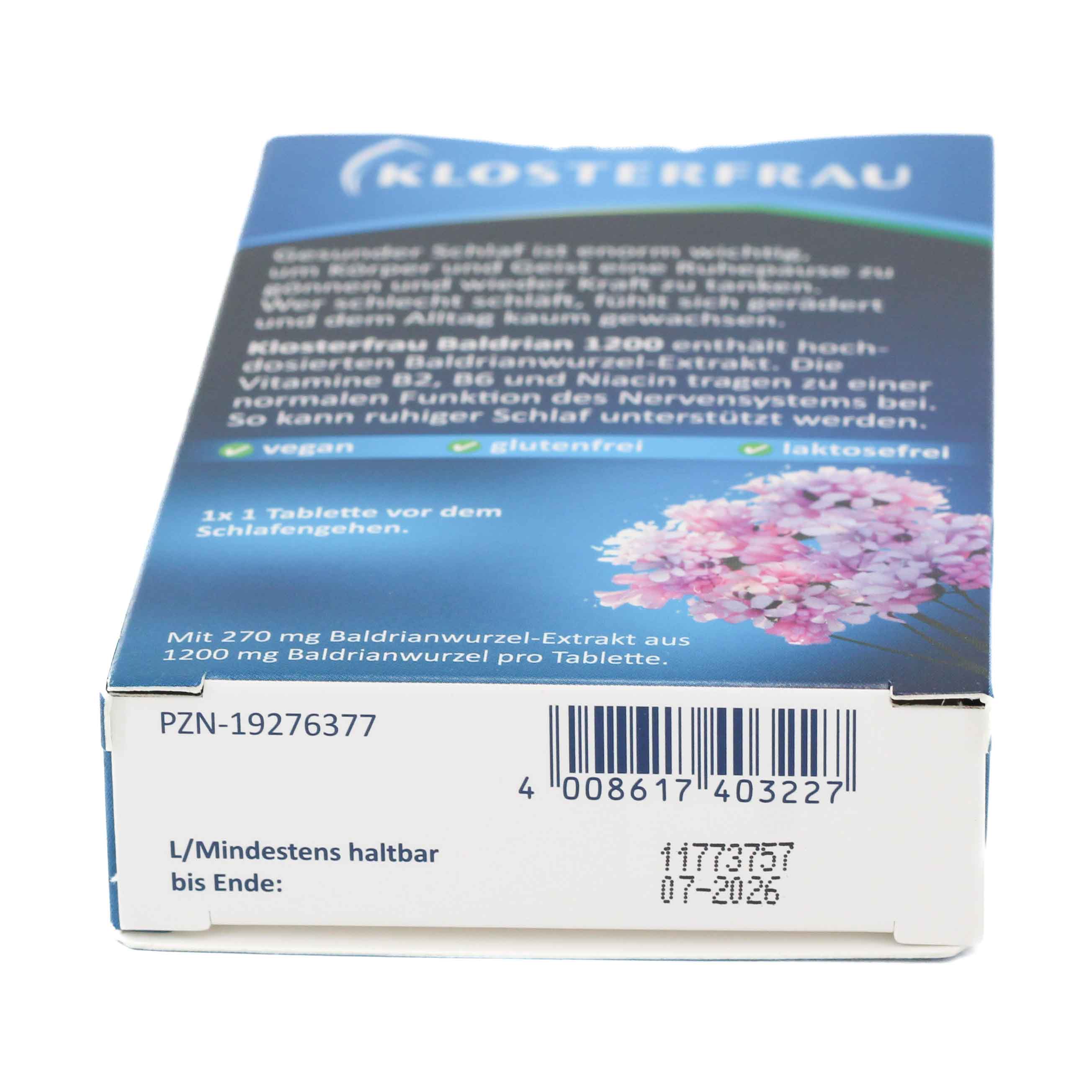 KLOSTERFRAU Baldrian 1200 Tabletten KLOSTERFRAU Baldrian 1200 Tabletten