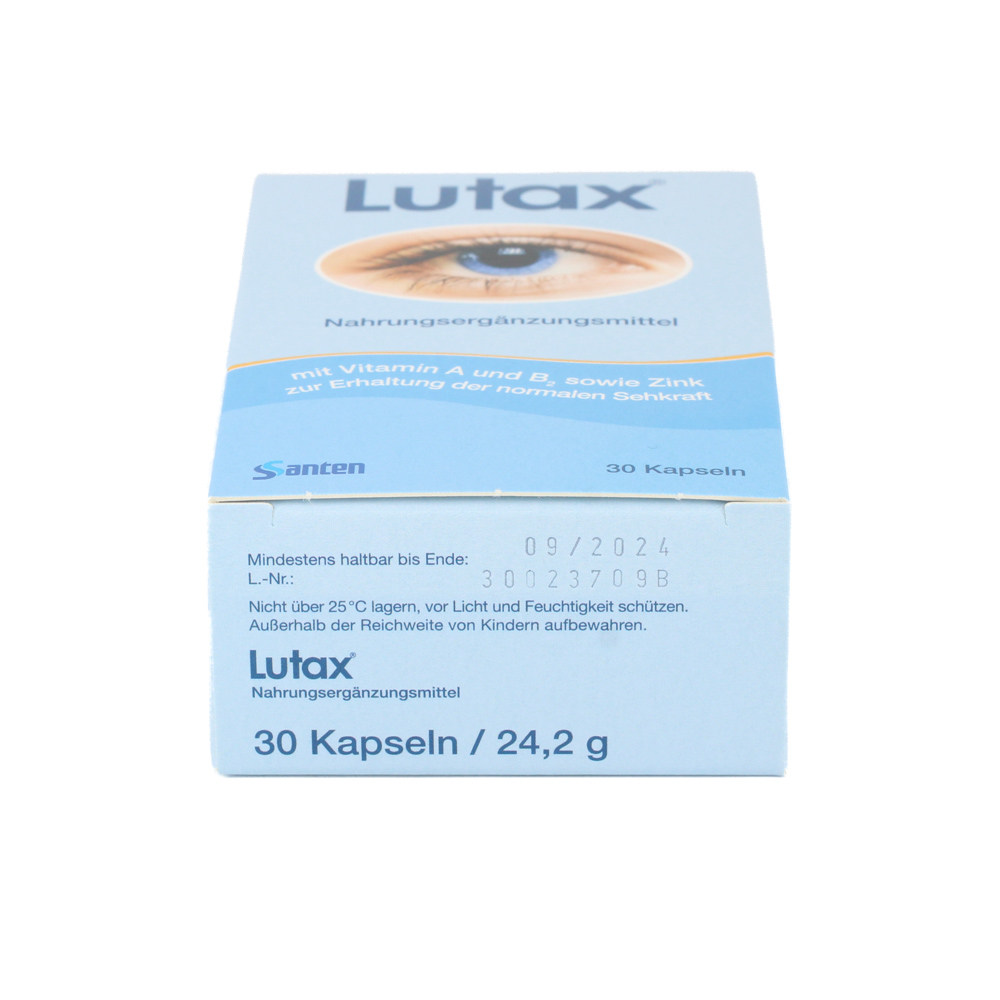 LUTAX 10 mg Lutein Kapseln LUTAX 10 mg Lutein Kapseln