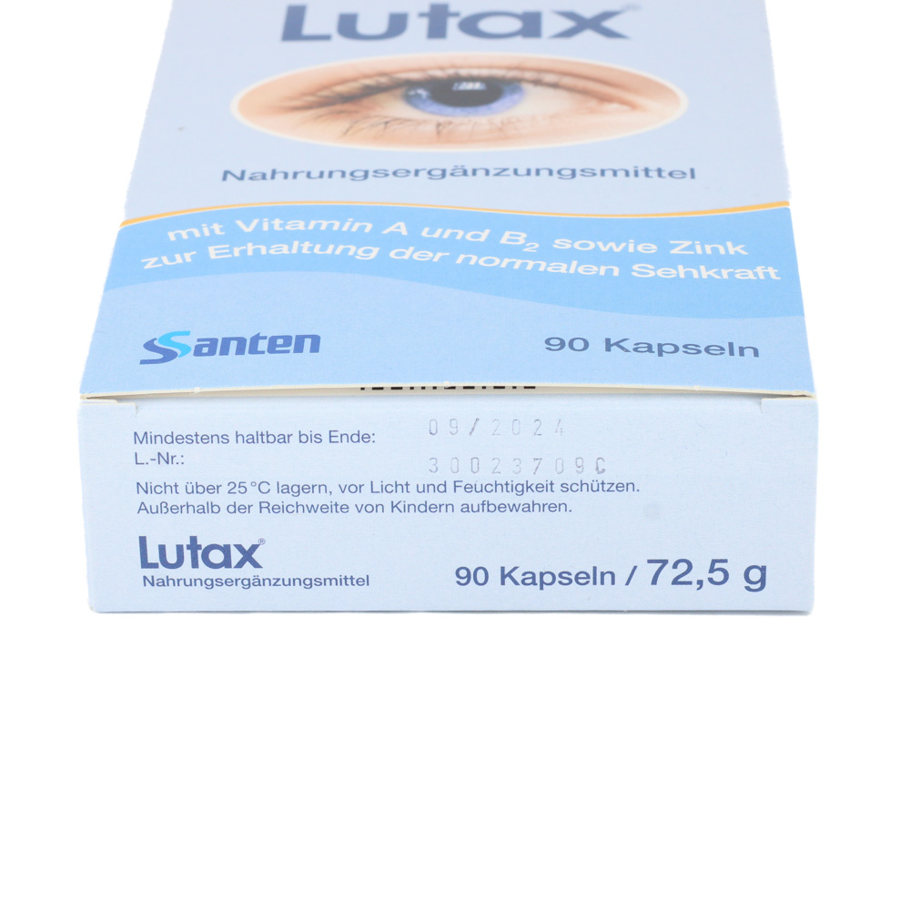 LUTAX 10 mg Lutein Kapseln LUTAX 10 mg Lutein Kapseln