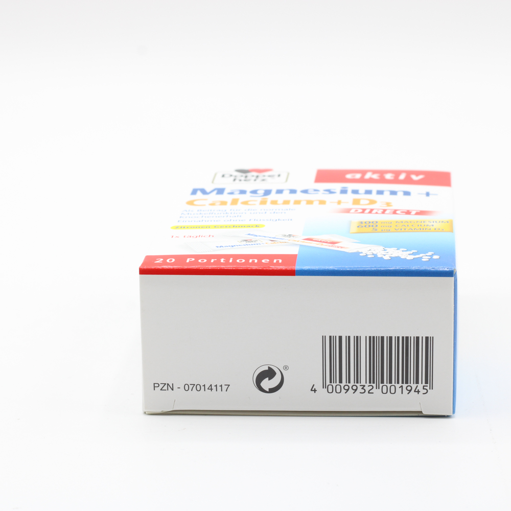 DOPPELHERZ Magnesium+Calcium+D3 DIRECT Pellets DOPPELHERZ Magnesium+Calcium+D3 DIRECT Pellets