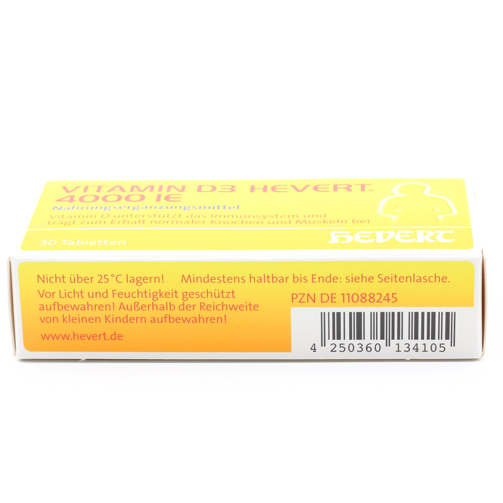 VITAMIN D3 HEVERT 4000 I.E. Tabletten VITAMIN D3 HEVERT 4000 I.E. Tabletten
